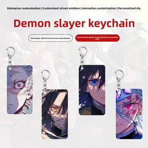 19 nouveaux porte-clés en acrylique transparent double face de haute qualité, design <span class=keywords><strong>anime</strong></span> <span class=keywords><strong>Demon</strong></span> <span class=keywords><strong>Slayer</strong></span> - Product Image 1