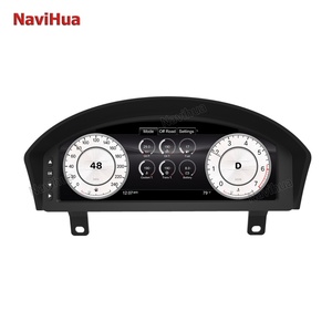 Tableau de bord LCD automatique 12,3 pouces pour Land Rover Defender 2012-2016, combiné d'instruments numérique, compteur de vitesse, compte-tours, cockpit virtuel - Product Image 4