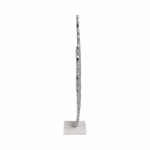 Coral Sculpture On Marble Base Metal Coastal Decor For Home And Bathroom <b>Coffee</b> <b>Table</b> Art - Product Image 3