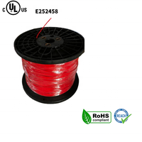 Câble d'alimentation UL1911 16AWG PFA 25KVDC haute tension 25KVDC avec fil de cuivre isolé 16AWG conducteur en nickel à noyau unique quantité minimale de commande 100m