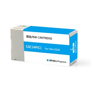 Supercolor ตลับหมึกที่เข้ากันได้กับ SJIC24P SJIC24หมึกกับชิปสำหรับ Epson colorcolor TM C-3520เครื่องพิมพ์ชุด3500 - Product Image 2