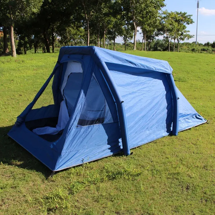 ENJOIN DoubleデッキWaterproof No Running Outdoor Quick開口3s Pop Up Inflatable Camping Tent For 3-4人