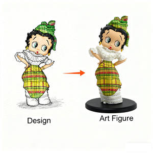 Figura de Acción en Caja con Diseño de Personaje Personalizado, Figura de Dibujos Animados en 3D, Personaje de PVC con Temática Animal, Muñeca de Plástico, Juguetes Recomendados para Maternidad - Product Image 1