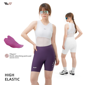 ROCKBROS-Cuissard à bretelles respirant pour <span class=keywords><strong>femme</strong></span>, collant <span class=keywords><strong>de</strong></span> cyclisme une pièce sans couture pour vélo <span class=keywords><strong>de</strong></span> route et <span class=keywords><strong>VTT</strong></span> - Product Image 1