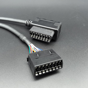 Kit complet de faisceau de câbles OBDII universel personnalisé (câble répartiteur en Y OBD 2) avec supports de montage pour dispositif de suivi GPS et de télémétrie - Product Image 4