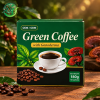 Café Vert Minceur OEM à Succès avec Ganoderma - Complément Alimentaire Herbal pour la Gestion du Poids, Favorise l'Amincissement Naturel