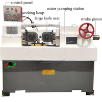 Machine à rouler les filets hydrauliques CNC entièrement automatique Machine à rouler les tiges en acier