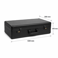 Étuis professionnels en aluminium pour cartes de sport, organiseur de cartes gradées PCGS/NGC/P-S-A, valise en aluminium