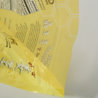 Vente chaude forme personnalisée 3.5g-28g découpé pour biscuits Doypack boîte 4 faces PE Mylar sac fermeture éclair réutilisable emballage innovant Des