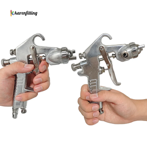 Pistola de Pulverización Neumática HVLP Económica para Pintura de Adhesividad Media o Alta W-71 - Product Image 5