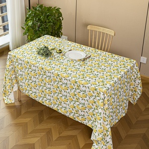 B2B Wholesale Custom Pattern Polyester Table Cloth Heavy Weight Washable Printed <b>Tablecloth</b> For Corporate Event Decor - Product Image 1