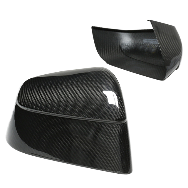 Hot Sale High Quality Side Mirror Cover Caps Perfect Fit 2025 Tesla Juniper Model Y Exterior Accessories Carbon Fiber Colors
