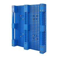 Palette en plastique HDPE robuste de type Euro, palette en plastique hygiénique, palette en plastique pour stockage en entrepôt, fabricant de palettes en plastique