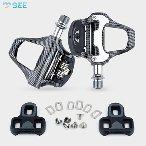 Pédales de vélo sans clip SeeMore ODM OEM ultralégères en fibre de carbone avec système <span class=keywords><strong>Look</strong></span> Keo à 4 roulements - Product Image 6