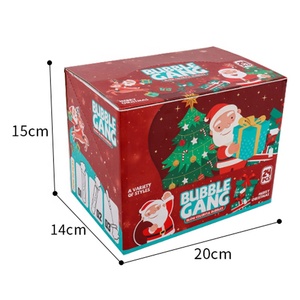 Bán Buôn Giáng Sinh Bong Bóng Stick Đồ Chơi 24Pcs Mini Bong Bóng Wand Hiển Thị Hộp Hot Bán Thị Trường Giá Rẻ Bong Bóng Đồ Chơi Trẻ Em - Product Image 3