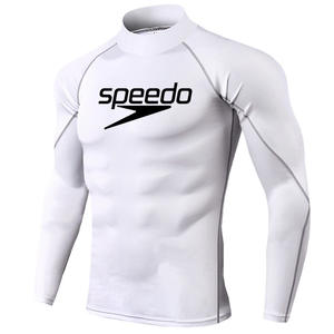 Camiseta de Baloncesto Personalizada para Hombre - Camiseta de Compresión de Manga Larga para Verano, Secado Rápido y Transpirable para Correr y Gimnasio, Venta al Por Mayor - Product Image 1