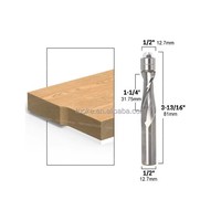 Forets à fraiser en spirale en carbure monobloc TUOKE TK1053 sur mesure pour une coupe à grande vitesse, longue durée de vie, utilisation verticale
