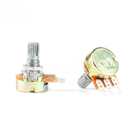 Potentiomètre simple et double WH148 B1K avec tolérance de 1 % et interrupteur, accessoires et fournitures électroniques