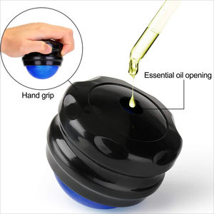 Rodillo de masaje de relajación corporal de hielo calmante de enfriamiento de la piel de elevación Bola de masaje de resina para aliviar el dolor muscular del cuello - Product Image 3