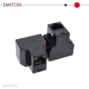 Répartiteur <span class=keywords><strong>Ethernet</strong></span> RJ45 1 à 2 ports RJ45 Double RJ45 <span class=keywords><strong>Multi</strong></span> Socket Coupleur <span class=keywords><strong>Ethernet</strong></span> RJ45 - Product Image 5