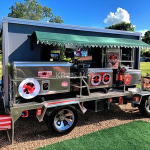 Carrito de Comida 2025, Precio de Fábrica, Camión de Acero Inoxidable, Cocina Móvil, Remolques de Comida para Hot Dogs y Barbacoa - Product Image 1