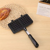 Machine à gaufres belges Elite Gourmet Stick, appareil à grignoter, petit-déjeuner, sandwichs, compact et portable, 2 tranches, noir