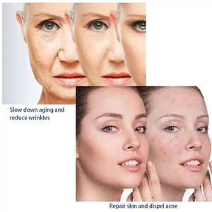 Serum Blue Copper Peptide Ghk-cu dengan Derma Roller untuk Mengencangkan Kulit Wajah Anti Kerut - Product Image 3