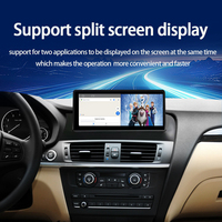 Écran multimédia audio stéréo Android 10,25 pouces Snapdragon 665 685 pour autoradio BMW X3 F25 X4 F26 2011-2016
