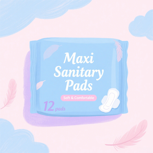 Toalla de Algodón Orgánico <span class=keywords><strong>Extra</strong></span> Grande, Toalla Superior Ecológica OEM, Almohadilla Sanitaria Maxi para Adolescentes, Servilleta para Mujeres - Product Image 5