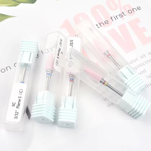 Pink Ceramic Nail Cone Tip Drill Bits 2.35mm Electric Rotary <b>Tool</b> for Manicure <b>Pedicure</b> Cuticle Cleaning Grinding Head Sander - Product Image 4