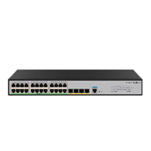 Commutateur réseau Gigabit D-H3C US528S-X avec 24 ports Ethernet BASE-T 10/100/1000TX, 2 ports SFP 1000BASE-X et 2 ports SFP+ 1/10GE, compatible SNMP - Product Image 1