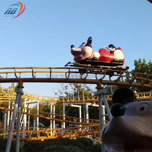 Parque de atracciones Atracción Carnaval Juego Spinning Mouse Rides Crazy Wind Mad Wild Mouse Roller Coaster para la venta - Product Image 4