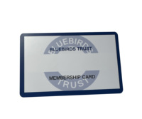 Kartu kontrol akses PVC Logo kustom kartu plastik NFC dengan UID yang bisa ditulis ulang untuk kontrol akses UID supermenulis