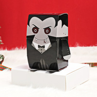 Boîtes cadeaux de bonbons d'Halloween Xiyu - Boîtes vides créatives et mignonnes de style coréen pour petits cadeaux de fêtes, emballage festif