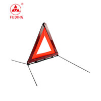 ECE R27 triangle d'avertissement professionnel réfléchissant de circulation d'urgence de voiture
