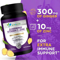 Kapsul Antioksidan Black Elderberry Vegan Halal Alami 1000mg Label Pribadi OEM Suplemen Diet Dewasa Vitamin C Imunitas 120