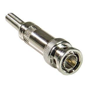 Connecteur BNC mâle à souder pour câble RG59, longueur 1,9 pouce - Product Image 1