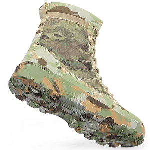 Promotion Stock TSB09 : Bottes tactiques légères Multicam CP camouflage, chaussures de jungle avec coutures durables sur la tête et le talon - Product Image 2