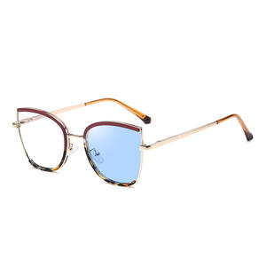 Nuevas monturas ópticas Cat Eye para mujer, gafas fotocromáticas anti luz azul, protección UV400, diseño de alta gama HL 95011 - Product Image 2