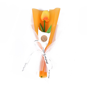 ช่อดอกทิวลิปประดิษฐ์ขนาดเล็ก ของขวัญเซอร์ไพรส์วันแม่สำหรับคุณแม่ - Product Image 1