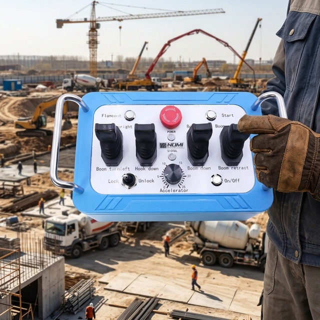 IndustrialBODI BD002 DC 12V/24V Multi-Voltage Automatic 4 Buttons 4 Motion Waterproof Wireless Radio Remote Controller Mini