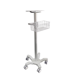 Có thể điều chỉnh bệnh viện di động quan trọng dấu hiệu xe đẩy giỏ hàng với đứng & giỏ hoạt động chiếu sáng đồ nội thất máy móc nguồn điện - Product Image 1