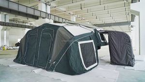 Chasis de <span class=keywords><strong>caravana</strong></span> todoterreno de fibra de vidrio funcional y móvil Pop Top Camper para remolques de viaje para acampar al aire libre - Product Image 6