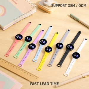 <span class=keywords><strong>Orologio</strong></span> Digitale LED Rotondo Personalizzato con Logo per Studenti, Regalo Educativo per Bambini - Product Image 1