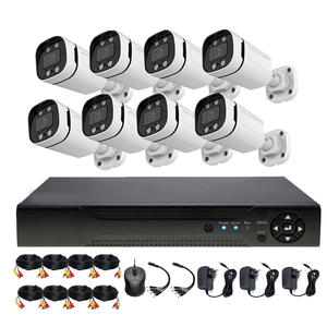 Caliente Qearim buena calidad 4Ch canal 1080P 2MP HD sistema <span class=keywords><strong>de</strong></span> <span class=keywords><strong>seguridad</strong></span> <span class=keywords><strong>Kit</strong></span> CCTV analógico al aire libre bala Cámara conjunto completo precio DVR <span class=keywords><strong>KIT</strong></span> - Product Image 3