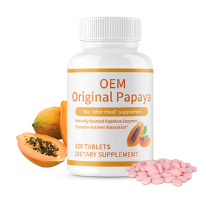 OEM/ODM Comprimés à croquer enzymatiques de papaïne papaye de soins de santé de haute qualité pour améliorer l'immunité adulte - Product Image 3