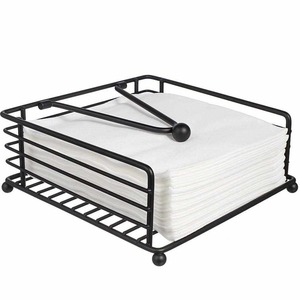 Porte-mouchoirs en fer le plus vendu avec finition en laiton décoratif pour hôtels, restaurants et intérieurs résidentiels, disponible à bon prix - Product Image 3