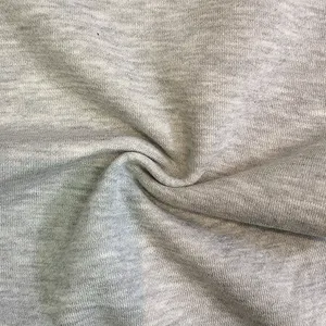 Factory Direct Sale Soft 240gsm 60cotton 40polyester Cvc Fleece Fabric For Hoodie