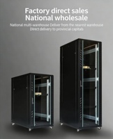 Armoire serveur sur pied de 1,2 mètre, 1240*600*1000, en tôle d'acier laminée à froid SPCC, pour centre de données et réseau.
