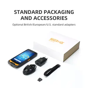 Handheld Scanner R36 Barcode Scanner Case Android Pda Nfc Tag Reader Module Rugged Handheld Pos Android Terminal For Warehouse Management